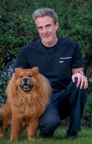 doctor and dog